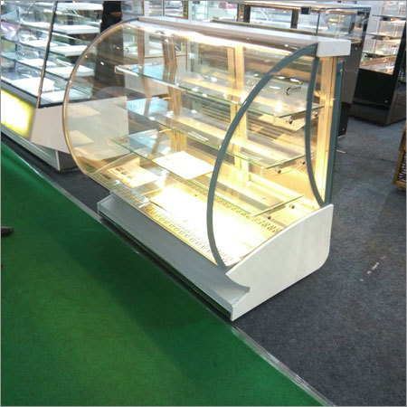 Curved Glass Bakery Counter