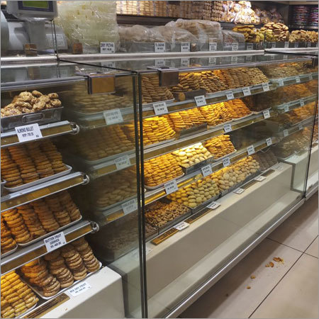 Pastry And Cake Display Counter