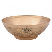 Brass Embossed Bowl