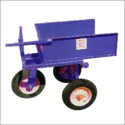 Wheel Barrow - Heavy-Duty Steel Frame, 100-Liter Capacity, Ergonomic Handles, Puncture-Resistant Tire