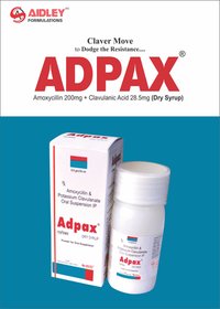 Amoxycillin 200mg Clavulanic Acid 28.5mg Dry Syrup
