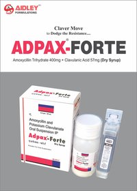 Amoxycillin Trihydrate 400mg + Clavulanic Potassium 57mg Dry Syrup