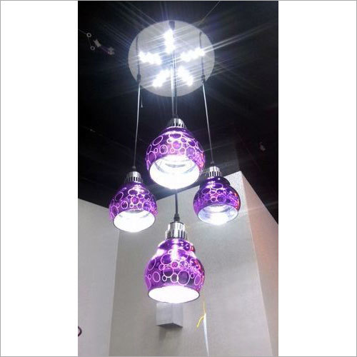Glass Hanging Lamp - Glass & Ceramic Material, Modern Style | High Efficiency, Safe Design, Energy-Saving Illumination