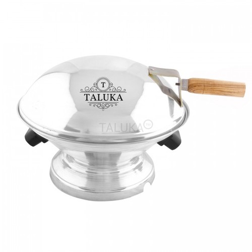 Aluminium Gas Tandoor Oven Baati Maker - Aluminium 22 x 17 x 30 cm Silver | Ideal for Perfectly Cooking 15 Idlis BBQ Grilling Easy Handling