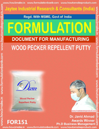 E Books Formulation For Making Wood Pecker Repellent Putty