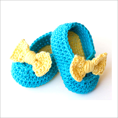 Lemon Drop Baby Booties