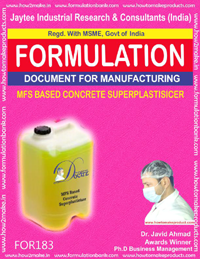 E Books Formula For Mfs Base Concrete Superplasticiser