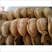 Gujiya - Wheat Flour, Small Size, Golden Brown Color | Rich Cream And Milk Filling, Perfect For Festive Occasions