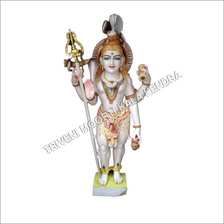 Marble Mahadev Statue