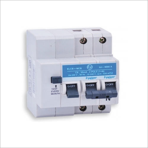 2 Pole Rcbo Rated Current: 30 Milliampere (Ma)
