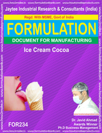 Ice Cream Recipes Formulations