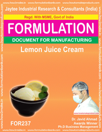 Ice Cream Recipes Formulations