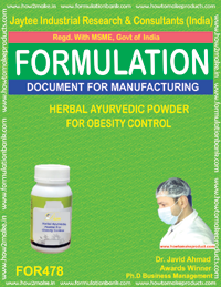 Ayurvedic Medicine Formualtion