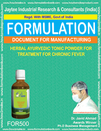 Ayurvedic Medicine Formualtion
