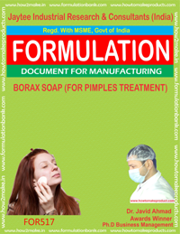 Borax Soap for Pimple Treatment - Document File for Formula 517 | Instant Download, E-book Access, Step-by-Step Guide