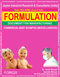 Baby Care Product Formulations
