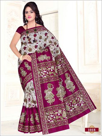 Bagru Printed Sarees