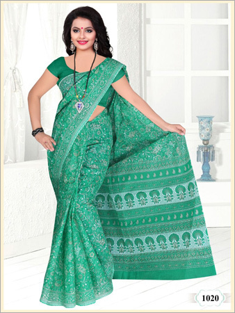 Block Print Sarees
