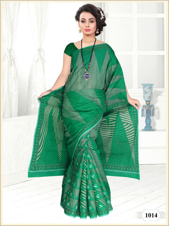 Cotton Kalamkari Printed Designer Saree