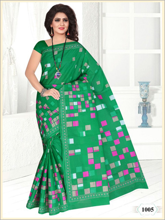 Designer Cotton Trendy Sarees