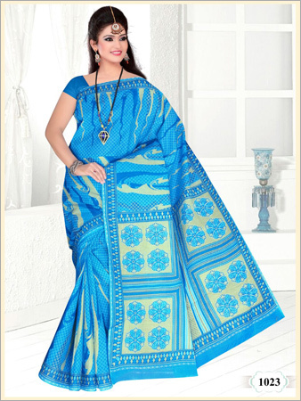 Printed Cotton Sarees