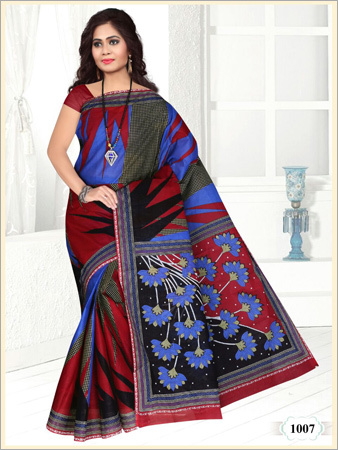 Sanganeri Hand Block Print Casual Saree