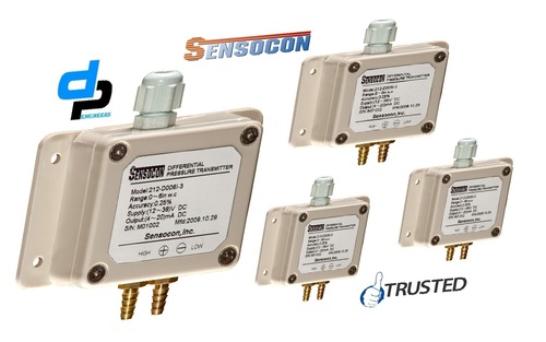 Sensocon USA 212-D002K-3 Differential Pressure Transmitter