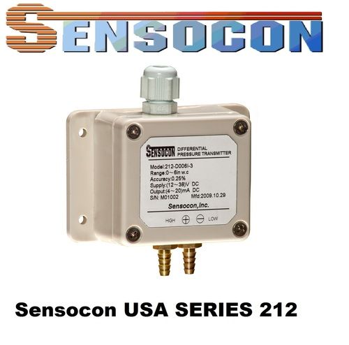 Sensocon USA 212-D010I-3 Differential Pressure Transmitter