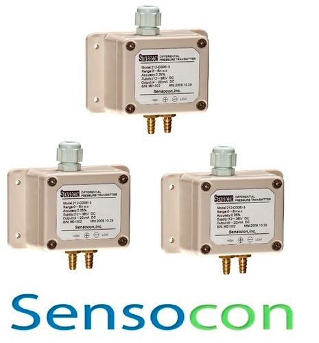 Sensocon USA 212-D010K-3 Differential Pressure Transmitter