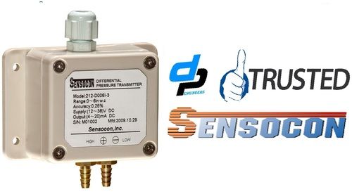 Sensocon USA 212-D005K-3 Differential Pressure Transmitter