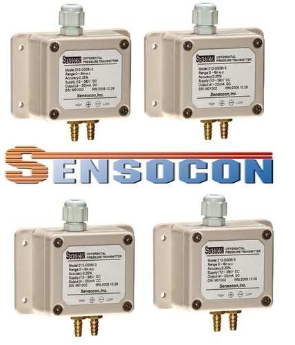 Sensocon USA  212-D015P-3 Differential Pressure Transmitter