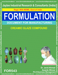 Ceramic Glaze Compound - Downloadable Document File for Formula 543 | Instant Delivery Flexible Payment Options Includes CD Format Availability