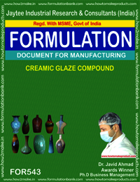Ceramic Glaze Compound - Downloadable Document File For Formula 543 | Instant Email Delivery, Flexible Payment Options, Includes Cd Format Availability