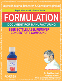 E Books Beer Bottle Label Remover Concentrate Compound