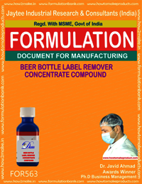 E Books Beer Bottle Label Remover Concentrate Compound