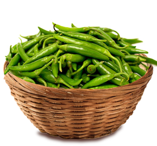 Green Chilli Application: Food