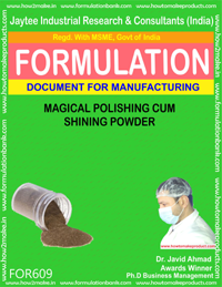Metal Polishes Formulations