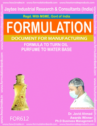 Turn Oil Perfume to Turn Water Base - Downloadable eBook Formulation Document, Instant Delivery After Payment