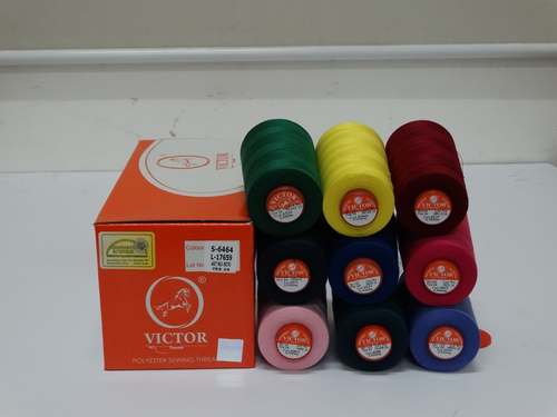 Multi Colored Polyester Thread