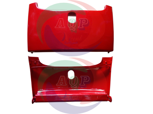 Red Oxide Massey Ferguson 35 Lower Panel With Hole