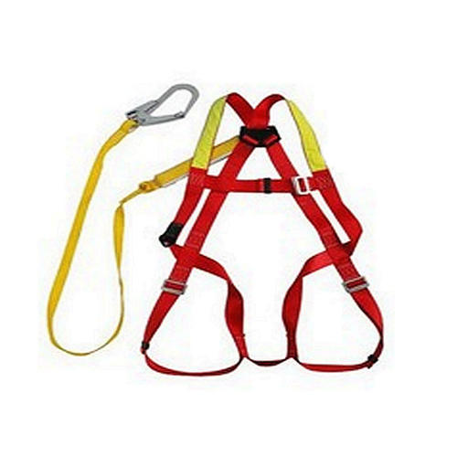 Yellow And Red Safety Harness