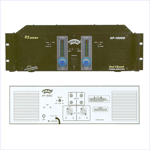 Dual Channel Power Amplifiers