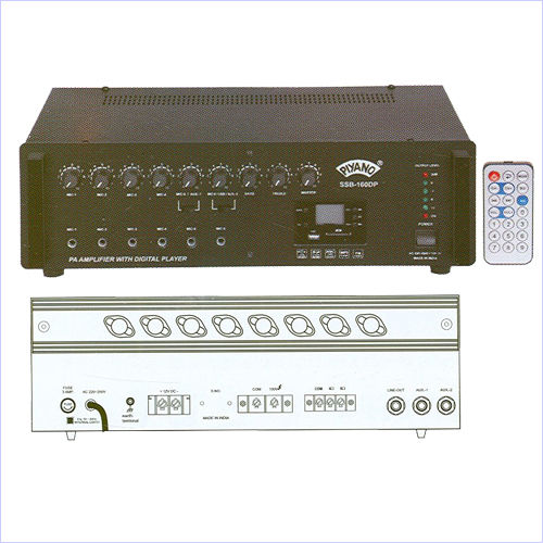 PA Amplifiers wiht Digital Players