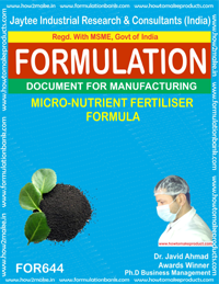 Micro Nutrient Fertilizer Formula