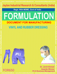 Rubber Product Manufacturing Formulations