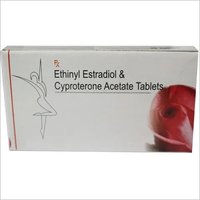 Ethinylestradiol and cyproterone tablet