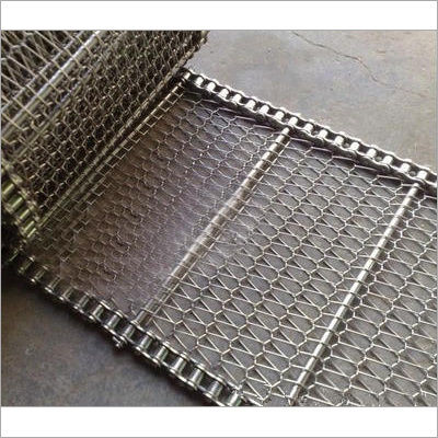 Wire Mesh Conveyor Belt With Chain Speed: 0.5 M/M