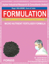 Micro-Nutrient Fertilizer formula