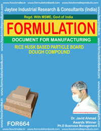 E Books Rice Husk Based Particle Board Dough Compound