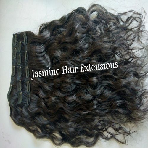 Natural curly  Hair Clip-In Hair Extension